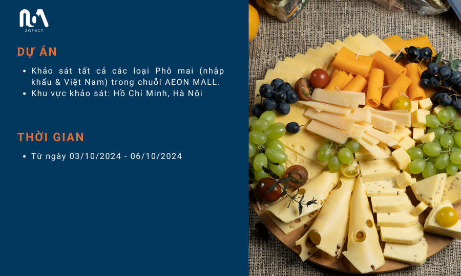 phân tích thị trường ngành hàng phô mai